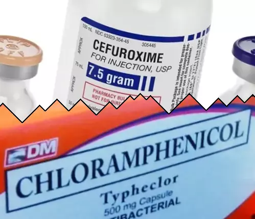 Cefuroxim mot Kloramfenikol