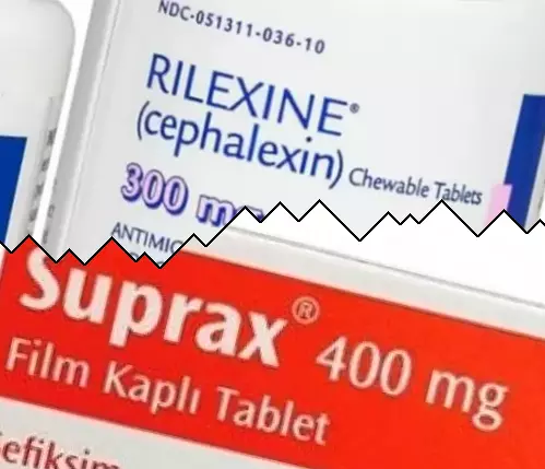 Cephalexin mot Suprax