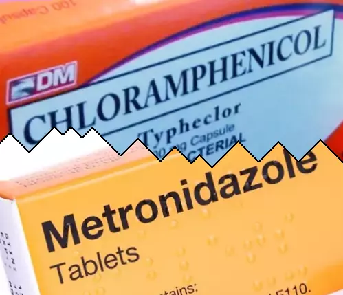 Kloramfenikol mot Metronidazol
