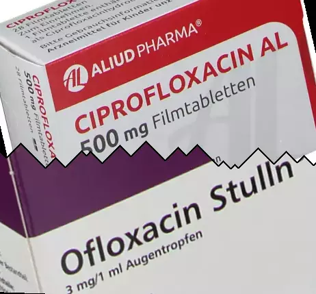 Ciprofloxacin mot Ofloxacin