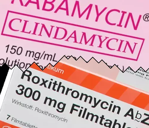 Klindamycin mot Roxitromycin