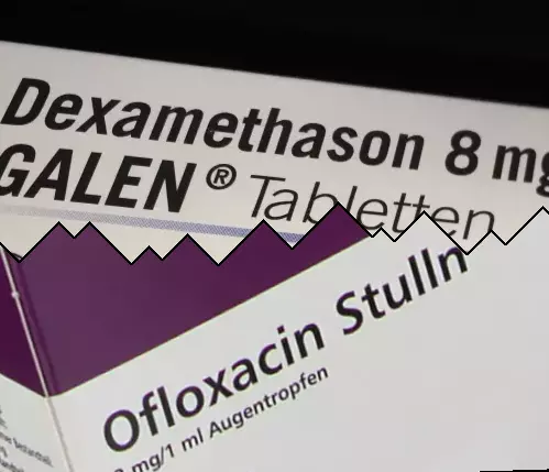 Dexametason mot Ofloxacin