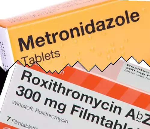 Metronidazol mot Roxitromycin