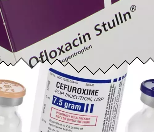 Ofloxacin mot Cefuroxim