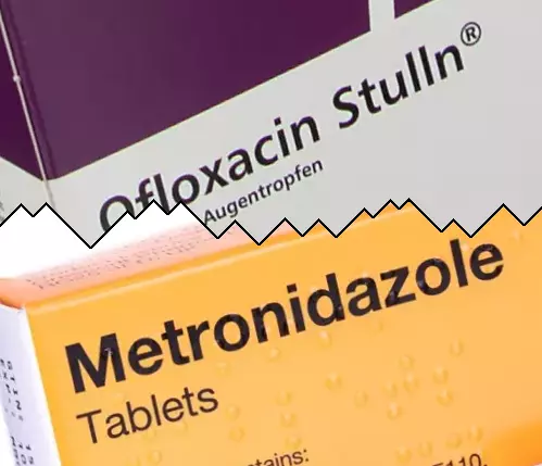 Ofloxacin mot Metronidazol