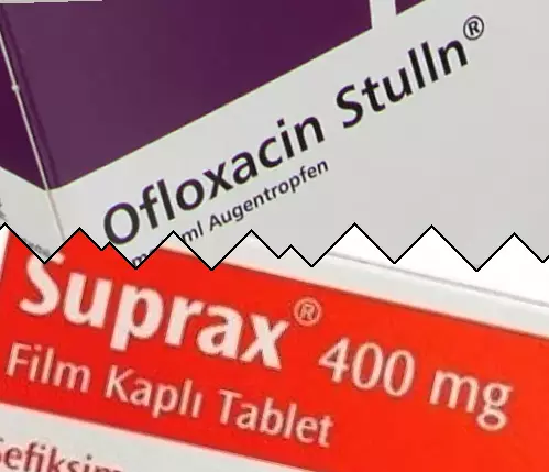 Ofloxacin mot Suprax