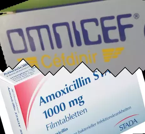 Omnicef mot Amoxicillin