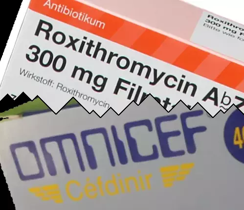 Roxitromycin mot Omnicef